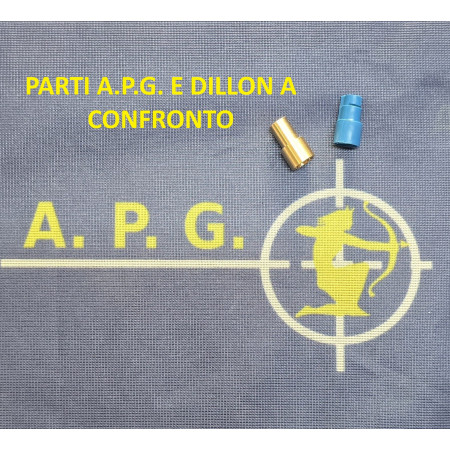 UPGRADE PER DILLON PRECISION RL550 - XL750 - 1050 - 1100 FINALE TUBO INTERNO INNESCHI IN OTTONE